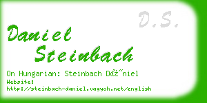 daniel steinbach business card